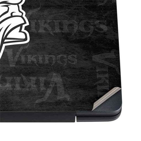 NFL Minnesota Vikings Black & White Dell Vostro Skin